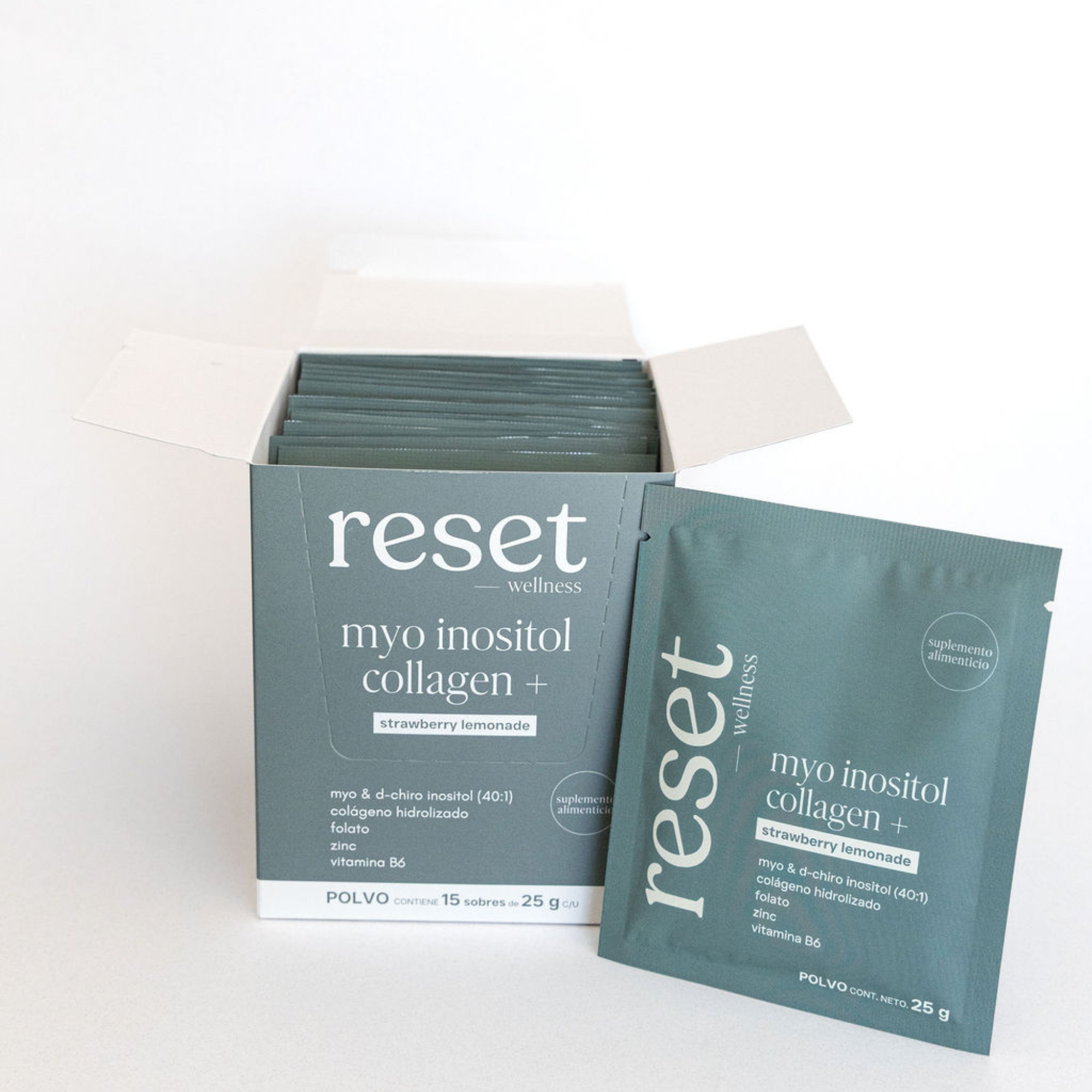 Myo inositol Collagen+ Sabor Strawberry Lemonade (Sachets)