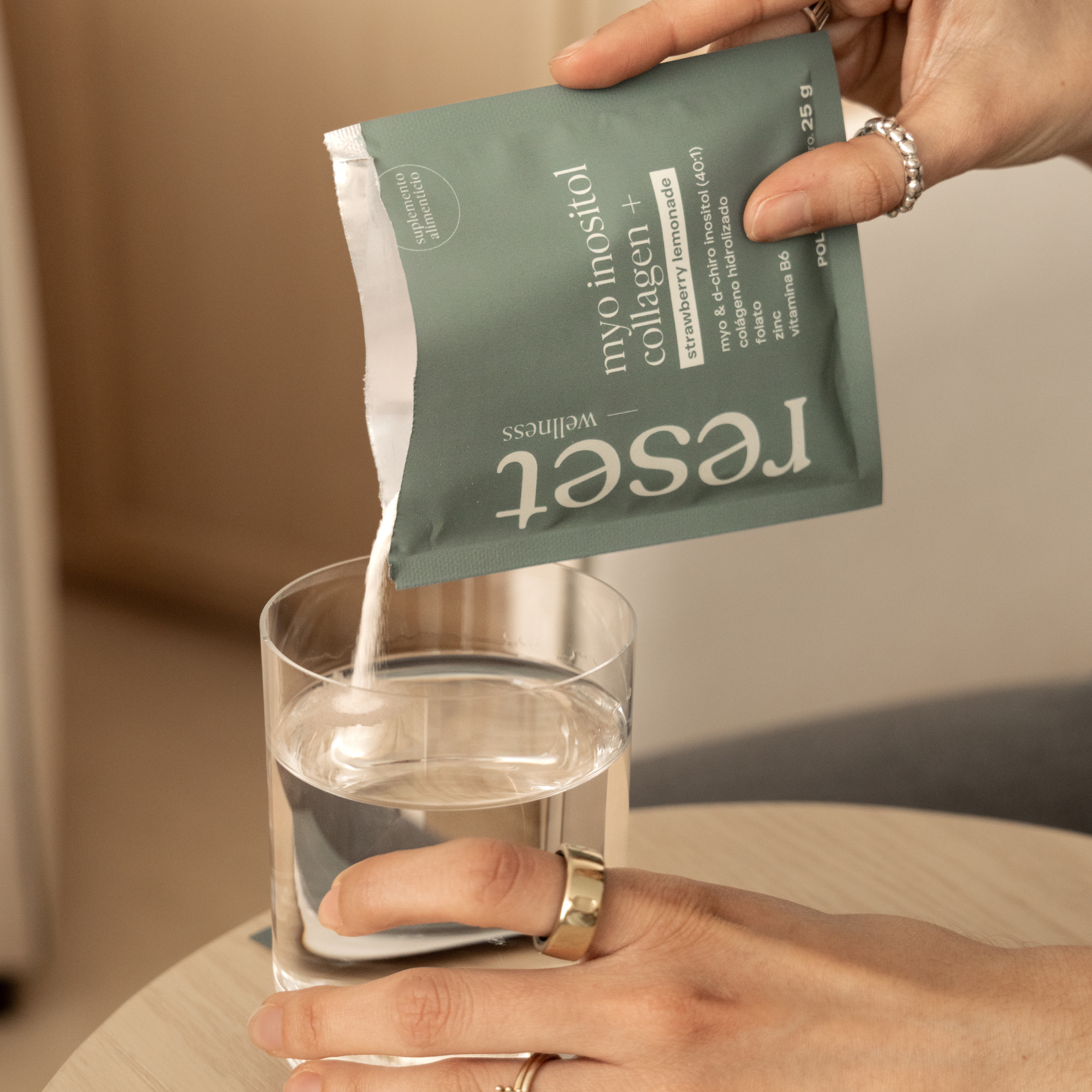 Myo inositol Collagen+ Sabor Strawberry Lemonade (Sachets)