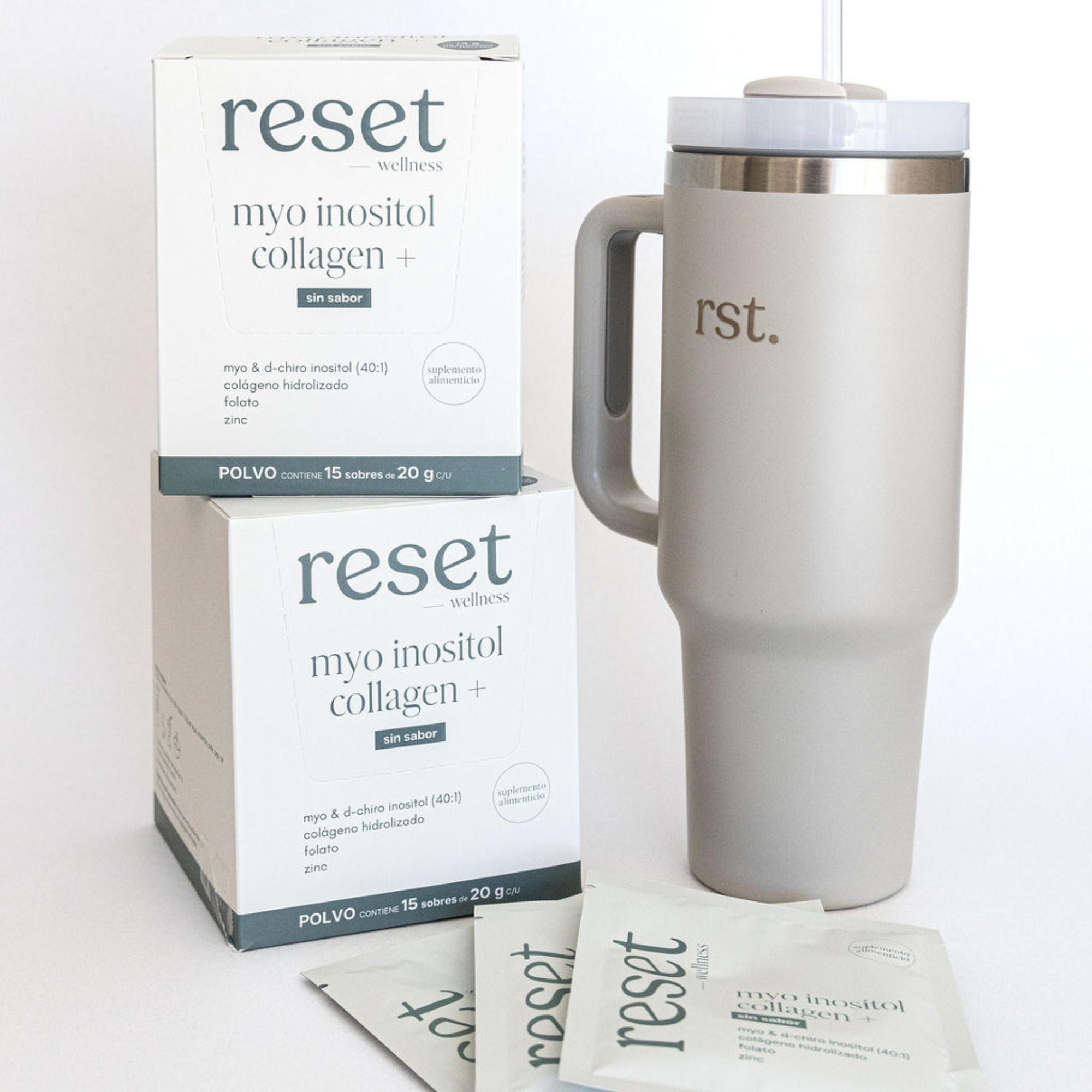 Myo inositol Collagen+ Sin Sabor (Sachets)