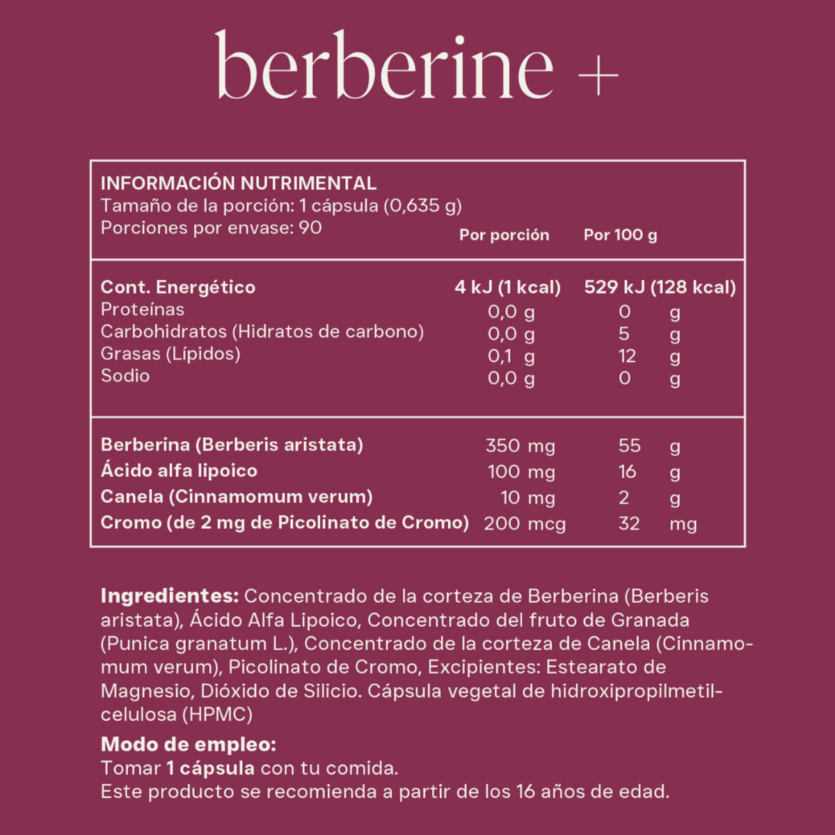 Berberine +