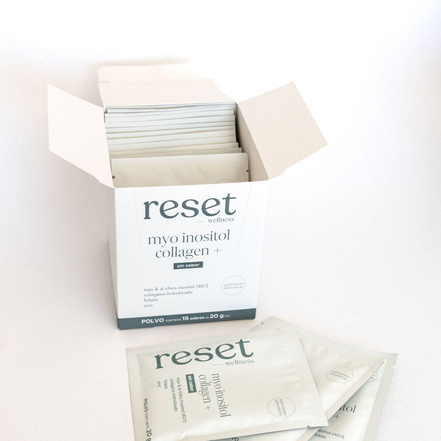 Myo inositol Collagen+ Sin Sabor (Sachets)