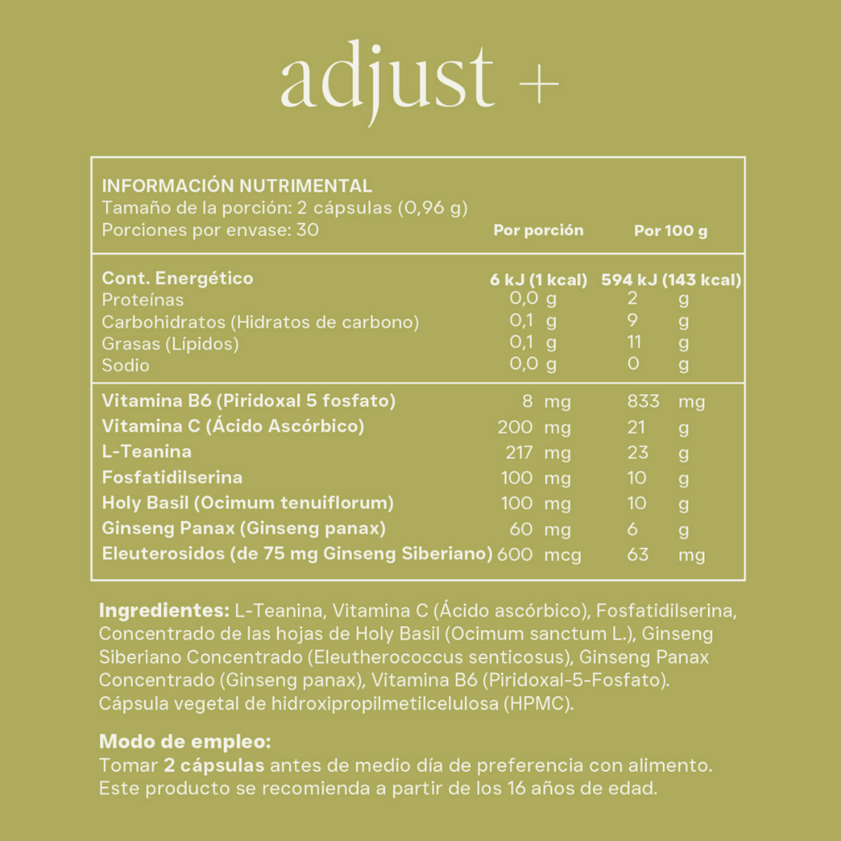 Adjust +