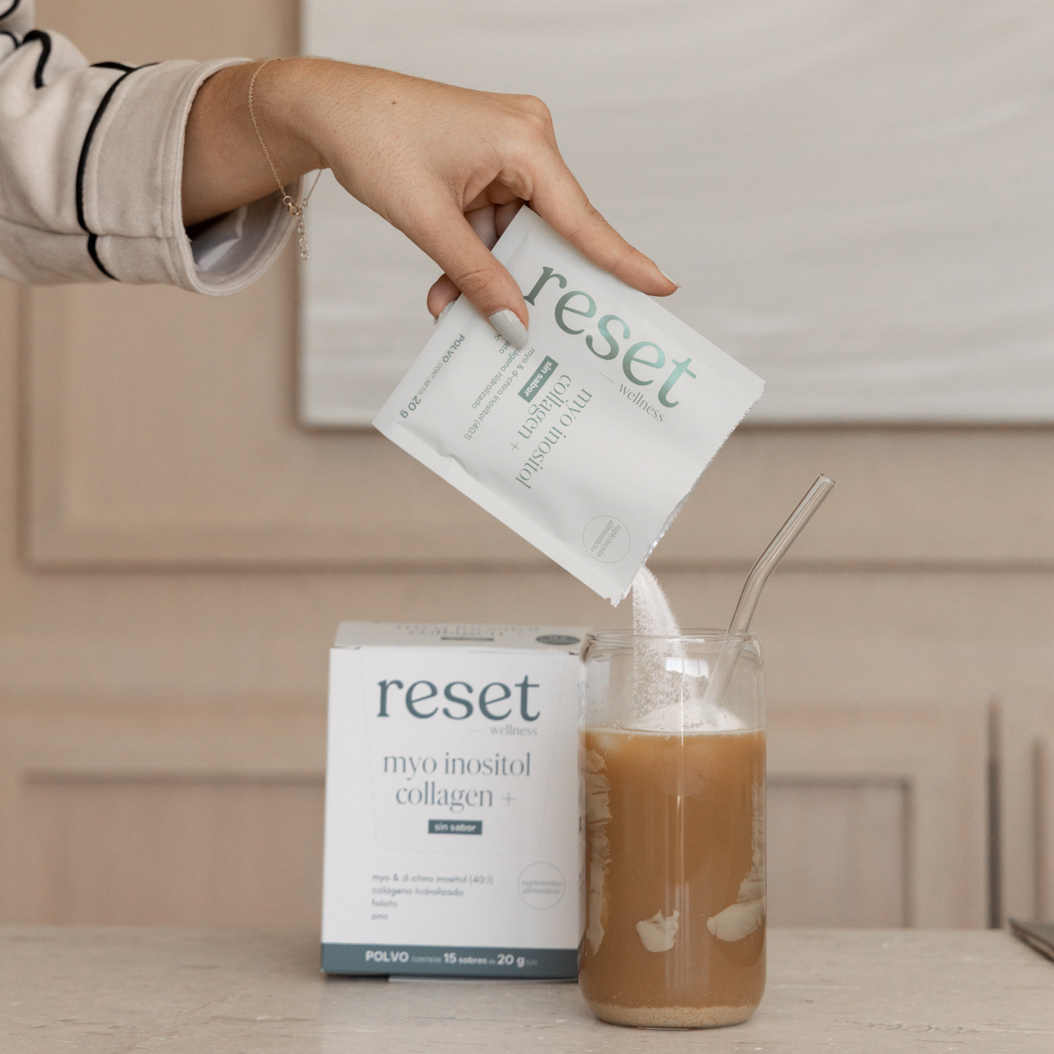 Myo inositol Collagen+ Sin Sabor (Sachets)