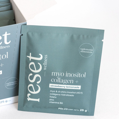Myo inositol Collagen+ Sabor Strawberry Lemonade (Sachets)