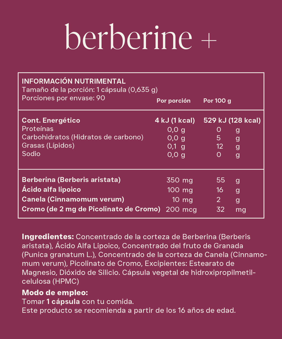 Berberine +