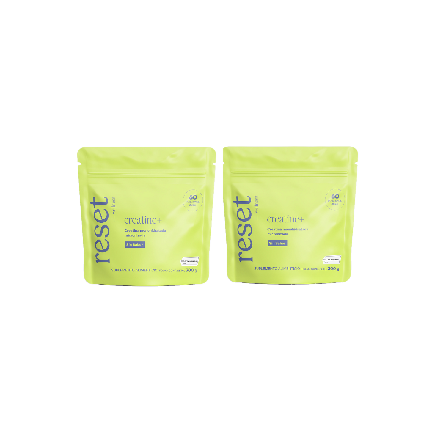 Creatine + Sin Sabor 300g x2