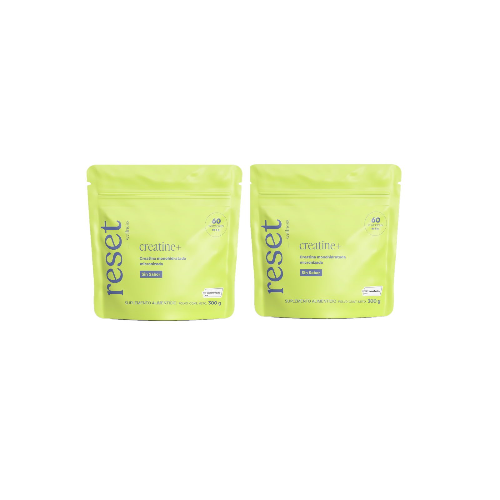 Creatine + Sin Sabor 300g x2