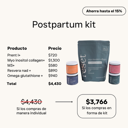 Postpartum kit